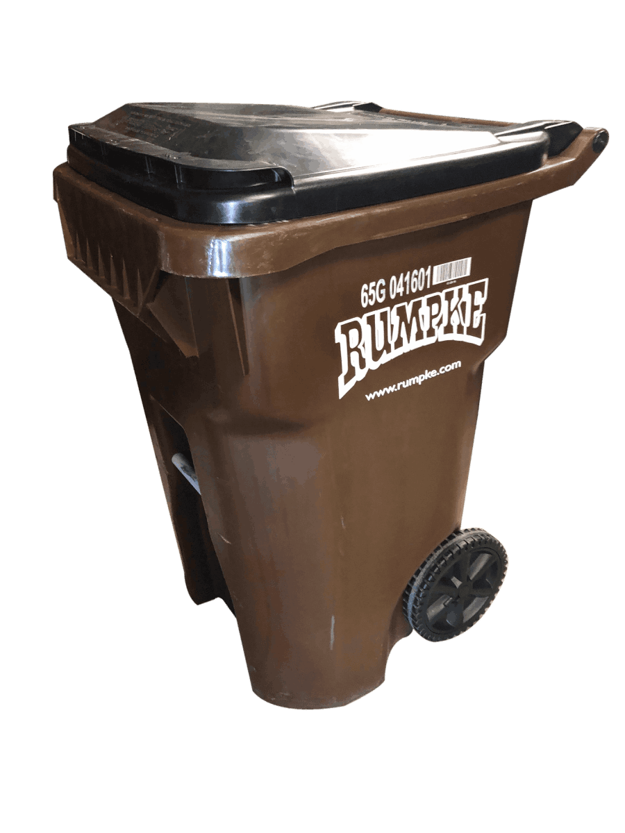 Rumpke 65 Gallon Wheeled Commercial Cart