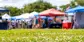 Large Open Space With Tents For Special Event